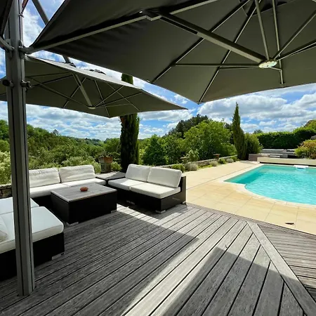 Holiday home 10 Couchages Avec Piscine Chauffee & Jacuzzi Avec Vue Imprenable